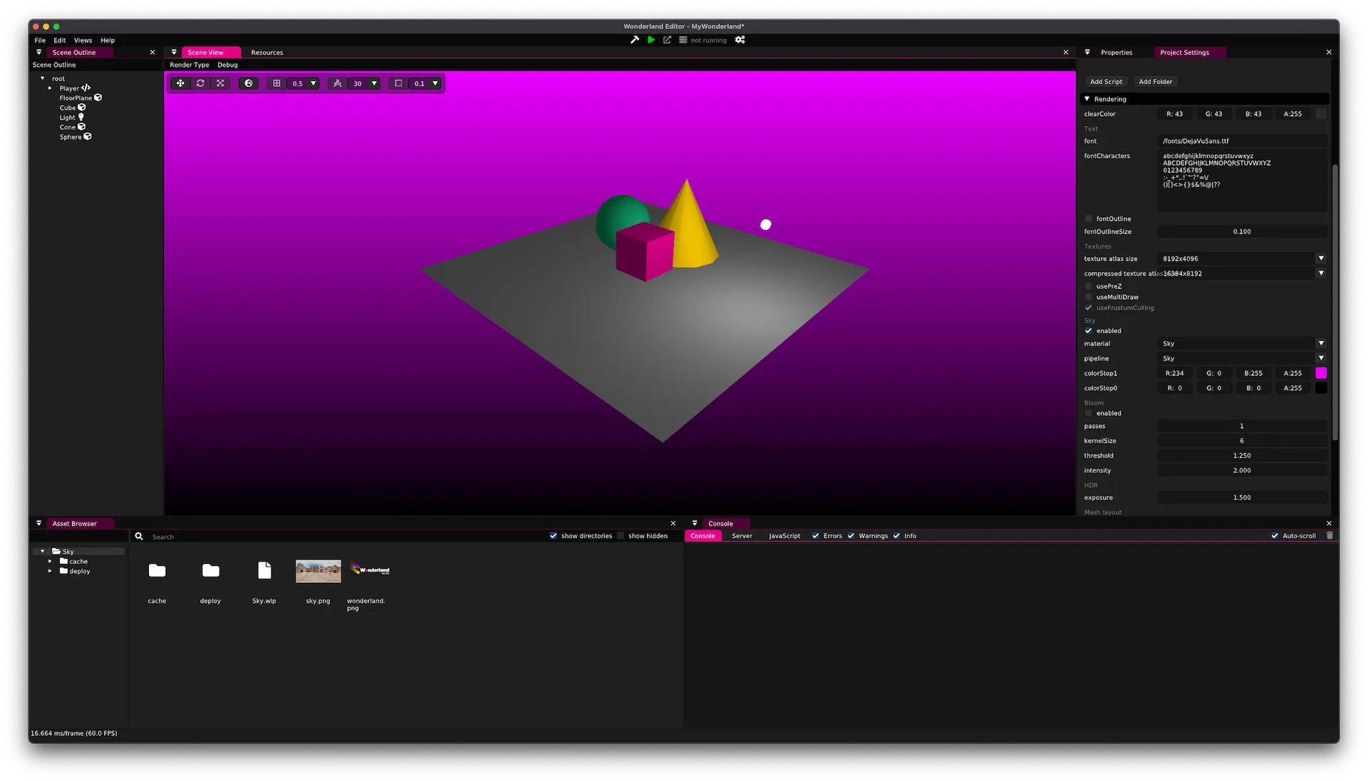 2D background gradient