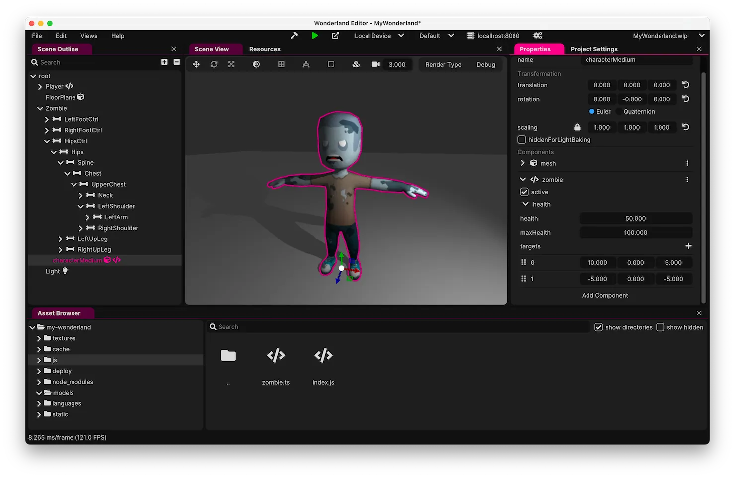 Custom Component Record &amp; Array Properties