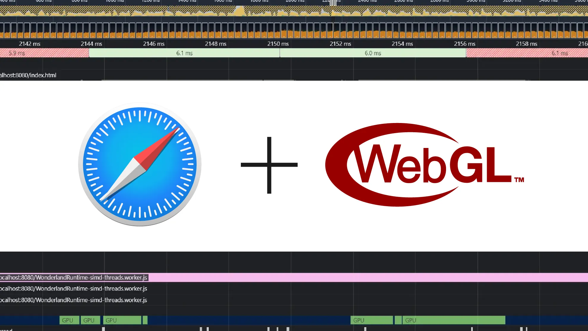 WebGL Performance on Safari and Apple Vision Pro