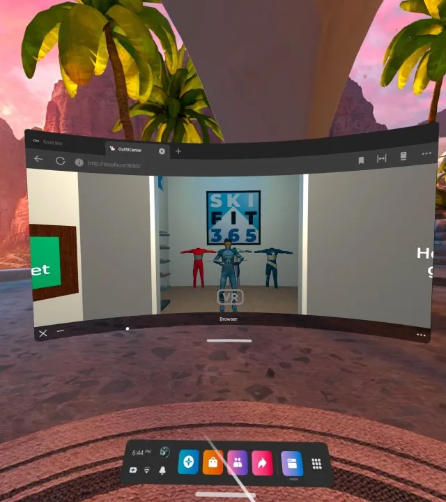 VR in the browser
