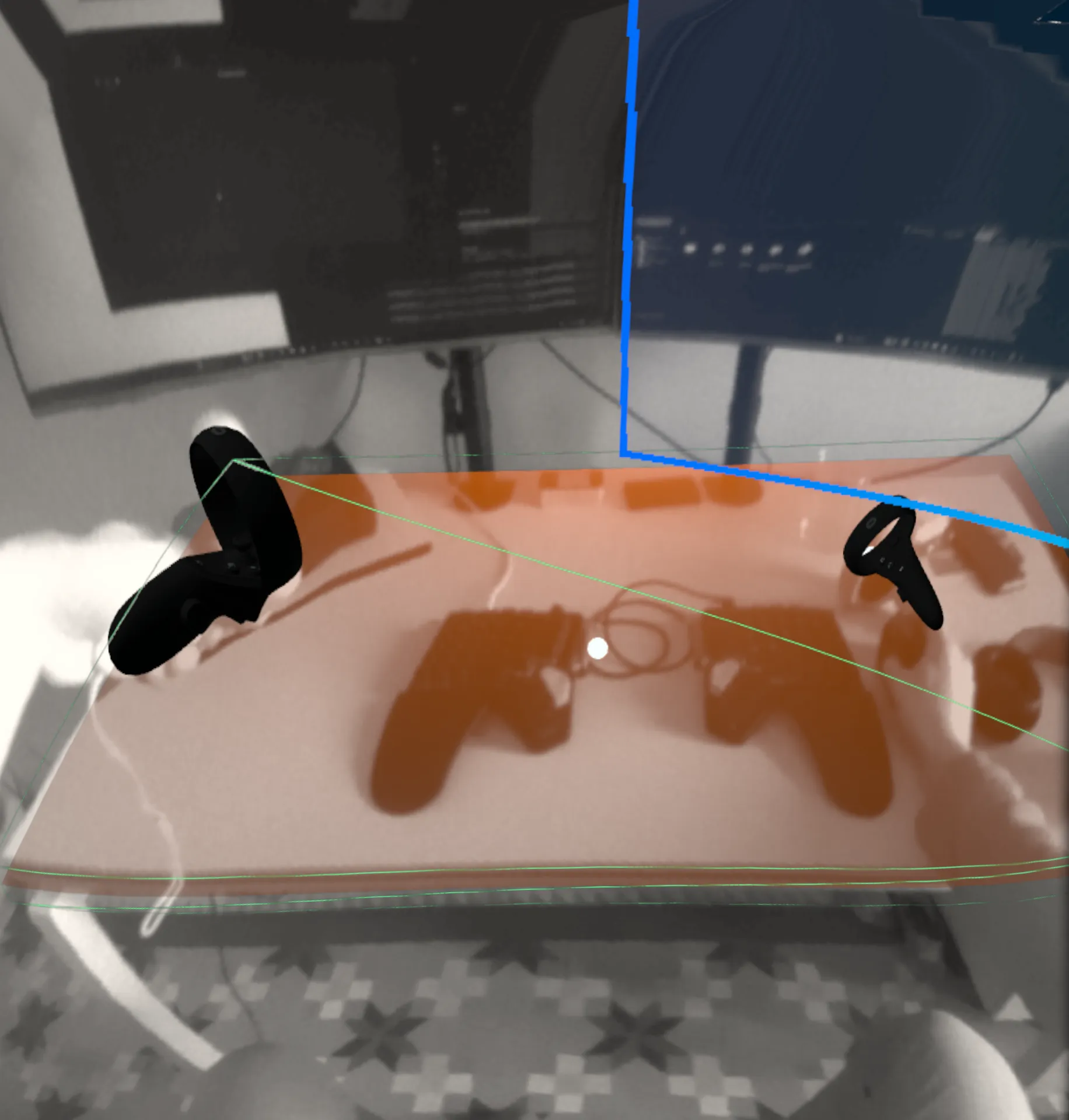 Screenshot: Getting Started - Plane Detection