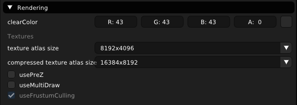 Screenshot: Getting Started - Rendering