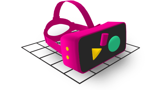 icon depicting VR & AR
