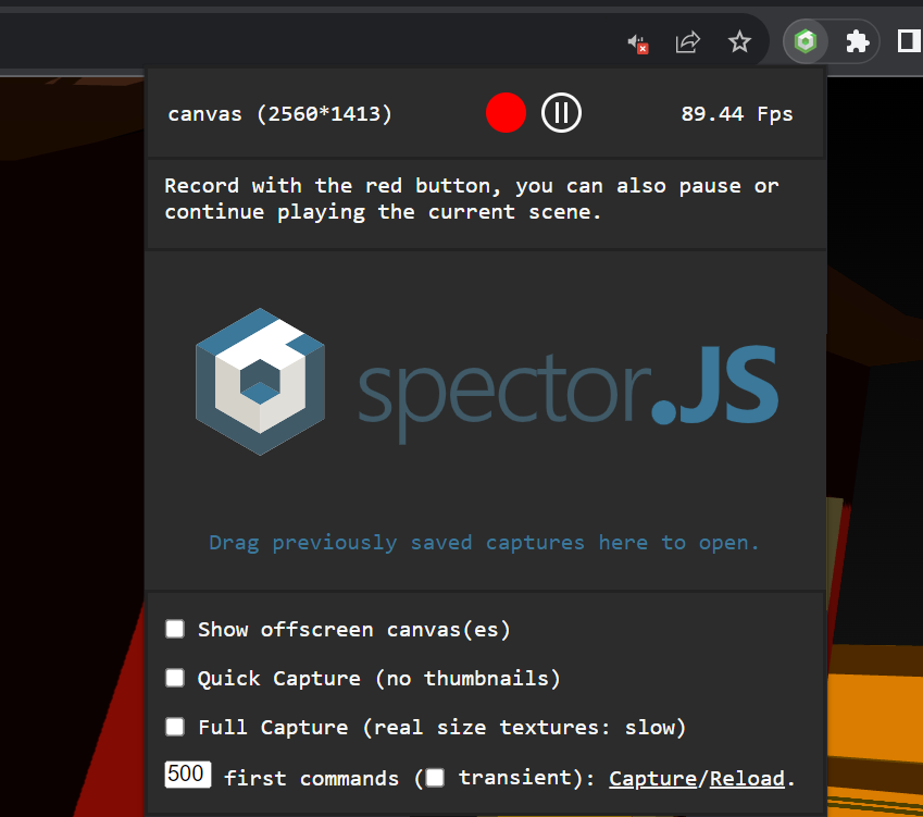 Spector.js Browser Plugin