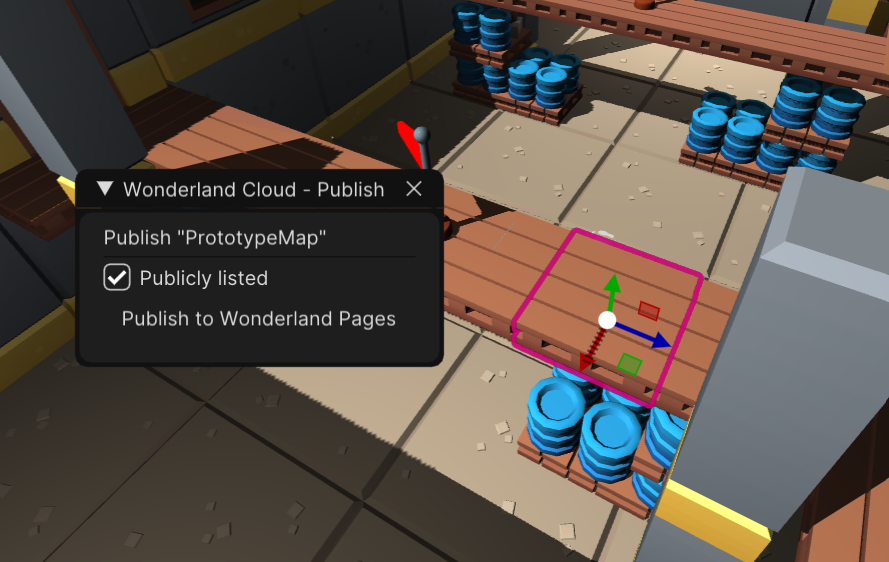 Screenshot: Publish Plugin in 1.2.3